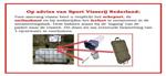 Ontsmetten leefnet verplicht